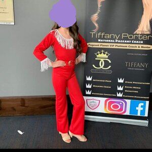 Christmas Pageant Wear/Dolly Wear custom girl 10/11